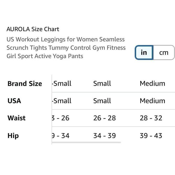 ✨AUROLA Serpent Snake Seamless Scrunch Workout Sz Medium Leggings✨ - Picture 9 of 9
